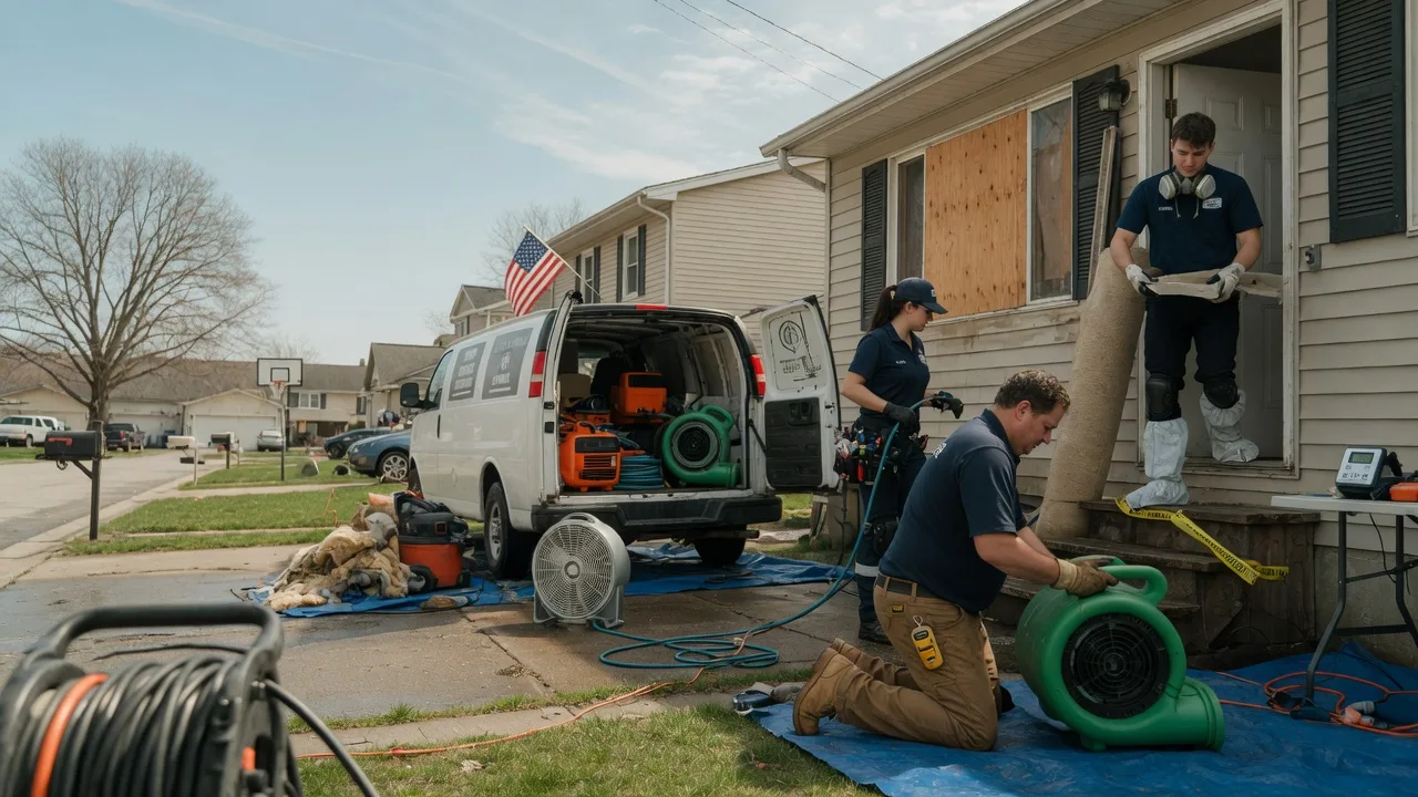 Water Damage Restoration in Fulton, MI near me